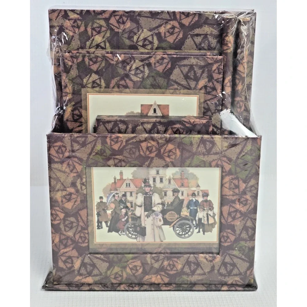 VTG Avon President's Club MRS. ALBEE Memo Pad Set w/Memo Pencil Holder Sealed!